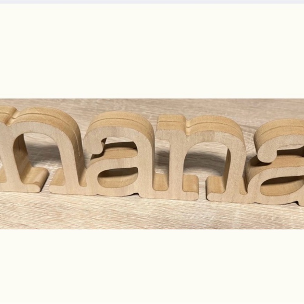 Nana Wooden Letters